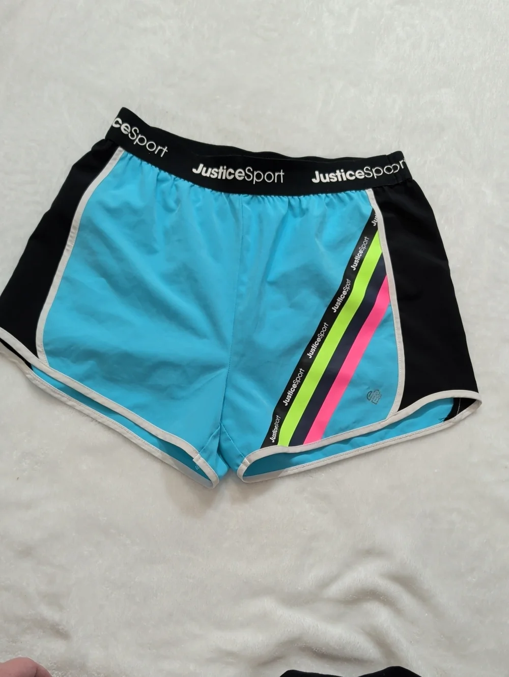 Justice Girls Large Athletic Shorts